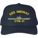 USS Midway CVB-41 U.S. Made Cap