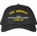 USS Midway CVB-41 U.S. Made Cap