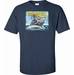 USS Milius DDG-69 Printed Art T-Shirt