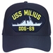 USS Milius DDG-69 Ship Cap