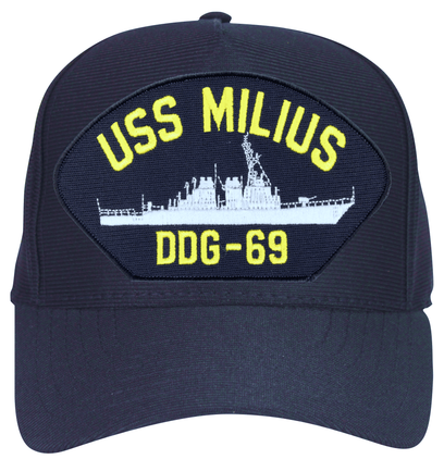 USS Milius DDG-69 Ship Cap