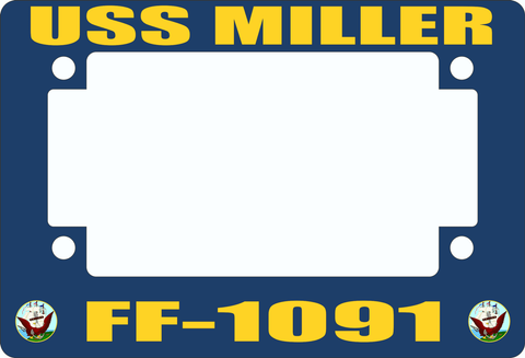 USS Miller FF-1091 Motorcycle Frame