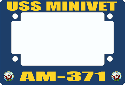 USS Minivet AM-371 Motorcycle Frame