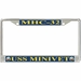 USS Minivet MHC-32 License Plate Frame