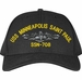 USS Minneapolis Saint - Paul SSN-708 with Dolphins Custom Embroidered Cap