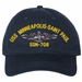 USS Minneapolis Saint Paul SSN-708 with Dolphins Unstructured Dad Cap