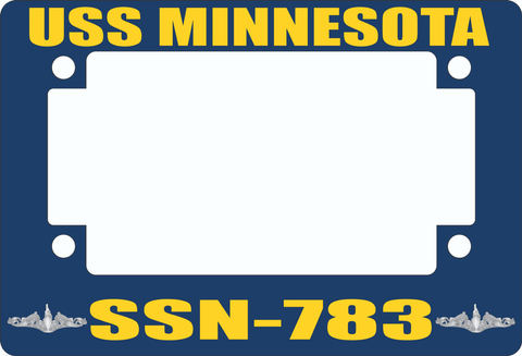 USS Minnesota SSN-783 Motorcycle Frame
