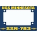USS Minnesota SSN-783 Motorcycle Frame