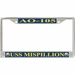 USS Mispillion AO-105 License Plate Frame