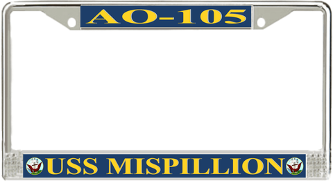 USS Mispillion AO-105 License Plate Frame
