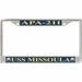 USS Missoula APA-211 License Plate Frame
