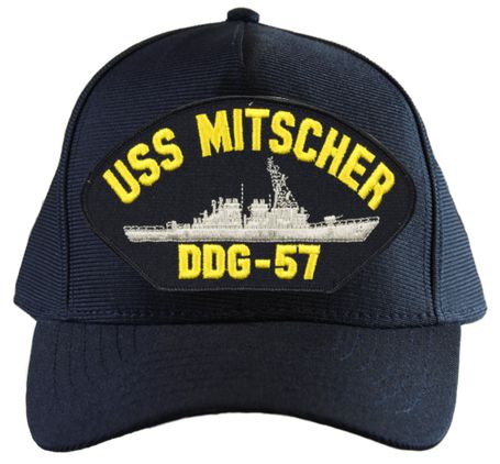 USS Mitscher DDG-57 Ship Cap