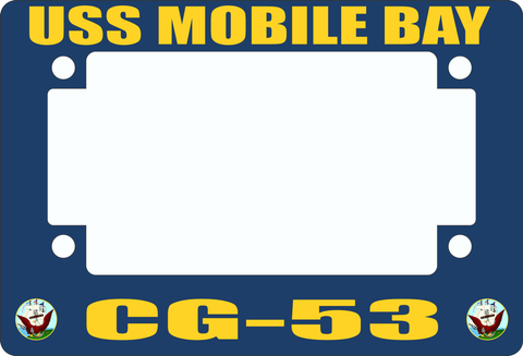 USS Mobile Bay CG-53 Motorcycle Frame
