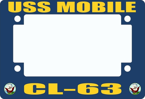USS Mobile CL-63 Motorcycle Frame