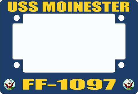 USS Moinester FF-1097 Motorcycle Frame