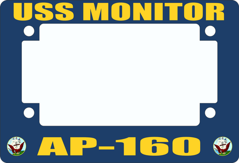 USS Monitor AP-160 Motorcycle Frame