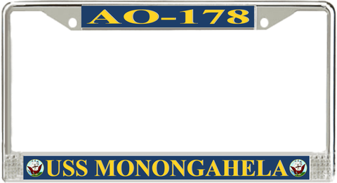 USS Monongahela AO-178 License Plate Frame