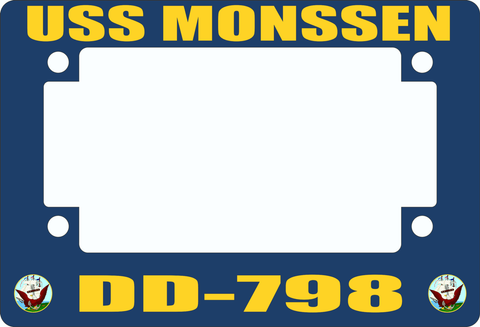 USS Monssen DD-798 Motorcycle Frame