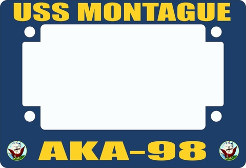 USS Montague AKA-98 Motorcycle Frame