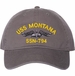 USS Montana SSN-794 with Dolphins Unstructured Dad Cap