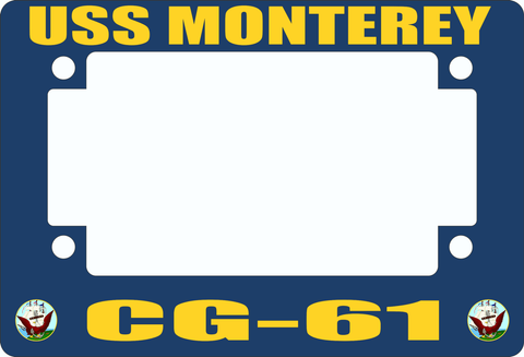 USS Monterey CG-61 Motorcycle Frame