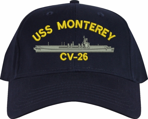 USS Monterey CV-26 Imported Cap