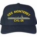 USS Monterey CVL-26 U.S. Made Cap