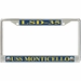 USS Monticello LSD-35 License Plate Frame