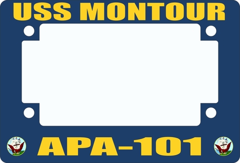 USS Montour APA-101 Motorcycle Frame