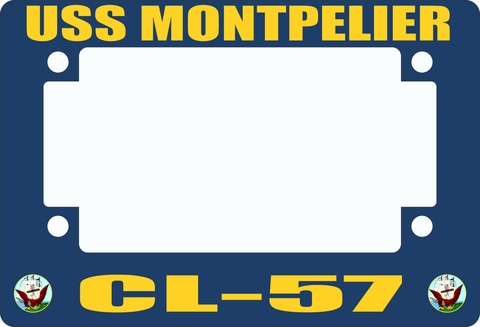 USS Montpelier CL-57 Motorcycle Frame