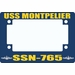 USS Montpelier SSN-765 Motorcycle Frame
