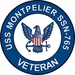 USS Montpelier SSN-765 Veteran Decal Sticker