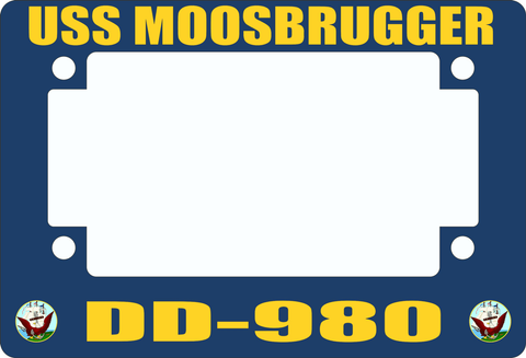 USS Moosbrugger DD-980 Motorcycle Frame