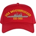 USS Moosbrugger DD-980 Ship Custom Embroidered Cap