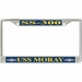 USS Moray SS-300 License Plate Frame