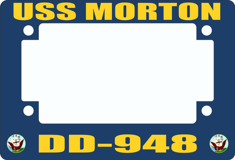USS Morton DD-948 Motorcycle Frame