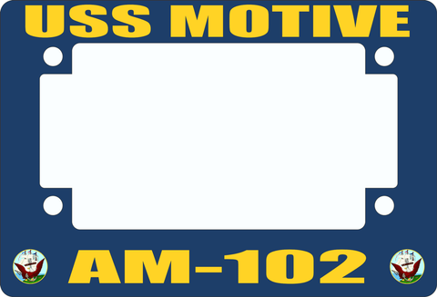 USS Motive AM-102 Motorcycle Frame