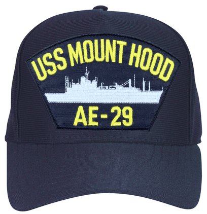 USS Mount Hood AE-29 Ships Ball Cap