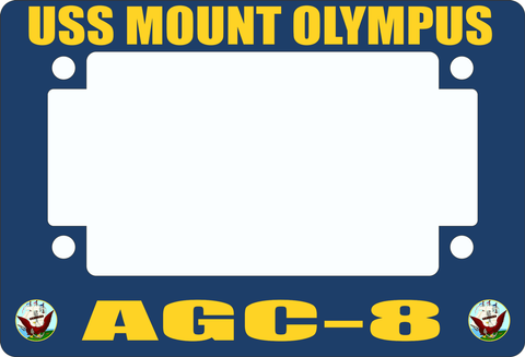 USS Mount Olympus AGC-8 Motorcycle Frame