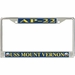 USS Mount Vernon AP-22 License Plate Frame