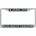USS Mount Vernon LSD-39 License Plate Frame