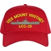 USS Mount Whitney LCC-20 Custom Embroidered Cap