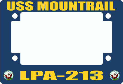 USS Mountrail LPA-213 Motorcycle Frame
