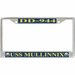 USS Mullinnix DD-944 License Plate Frame
