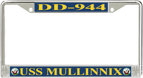 USS Mullinnix DD-944 License Plate Frame