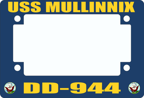 USS Mullinnix DD-944 Motorcycle Frame