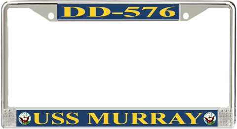 USS Murray DD-576 License Plate Frame