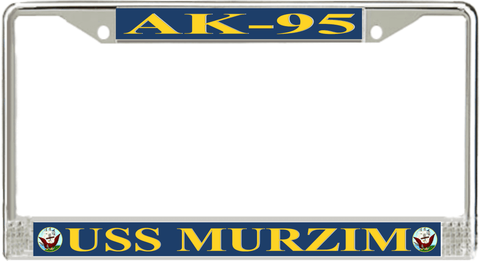 USS Murzim AK-95 License Plate Frame
