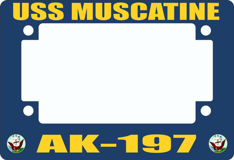 USS Muscatine AK-197 Motorcycle Frame