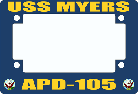 USS Myers APD-105 Motorcycle Frame